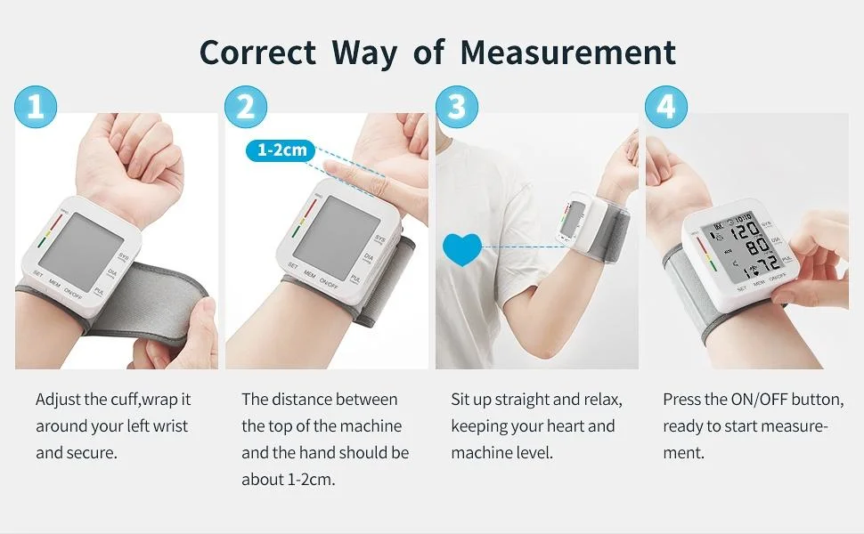 Arm Type Full Automatic Electronic Blood Pressure Monitor