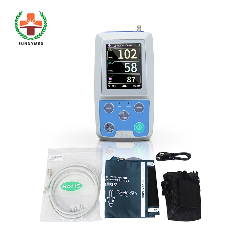 Sy-G030 Hot Sale Portable 24 Hours Ambulatory Blood Pressure Monitor