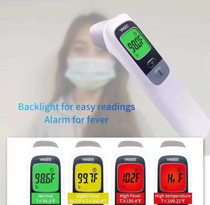 High Quality Body Temperature Forehead Non-Contact Digital Infrared Thermometer