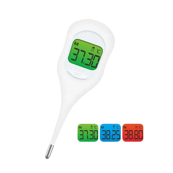 Fast Delivery LED Big Screen High Accuracy Digital Thermometer with 3 Backlight
