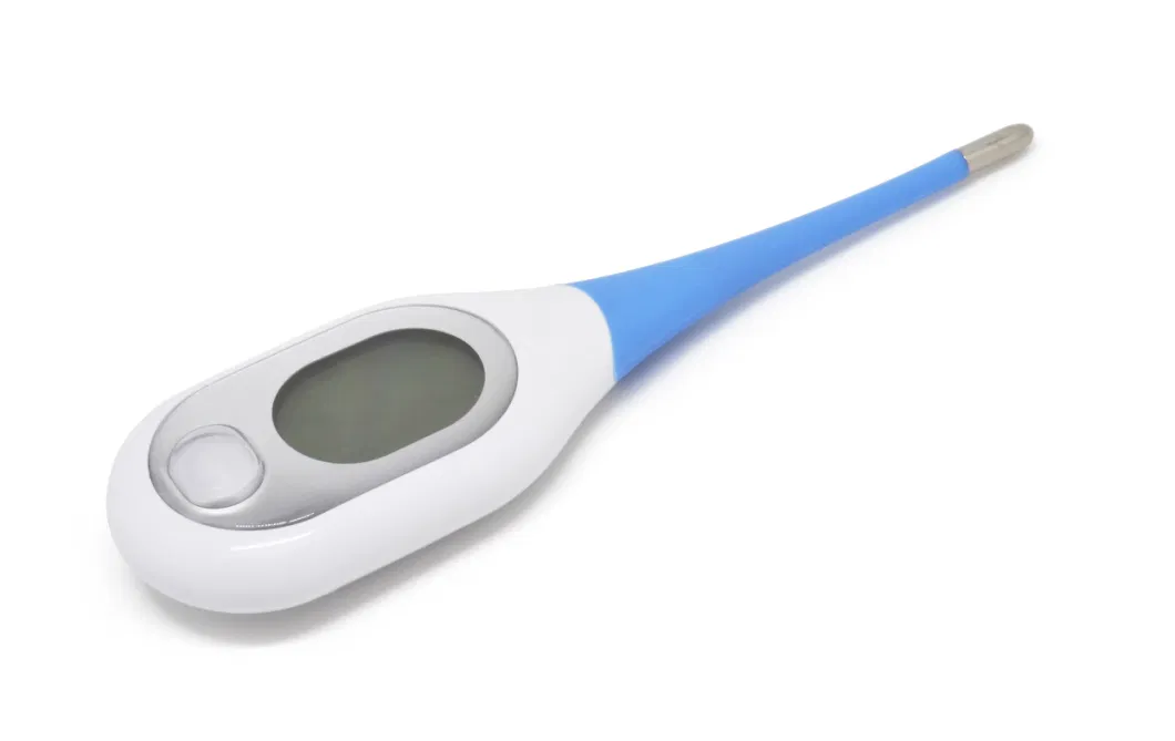 Professional Bluetooth Flexible Tip Waterproof Digital Oral Thermometer with Jumbo LCD