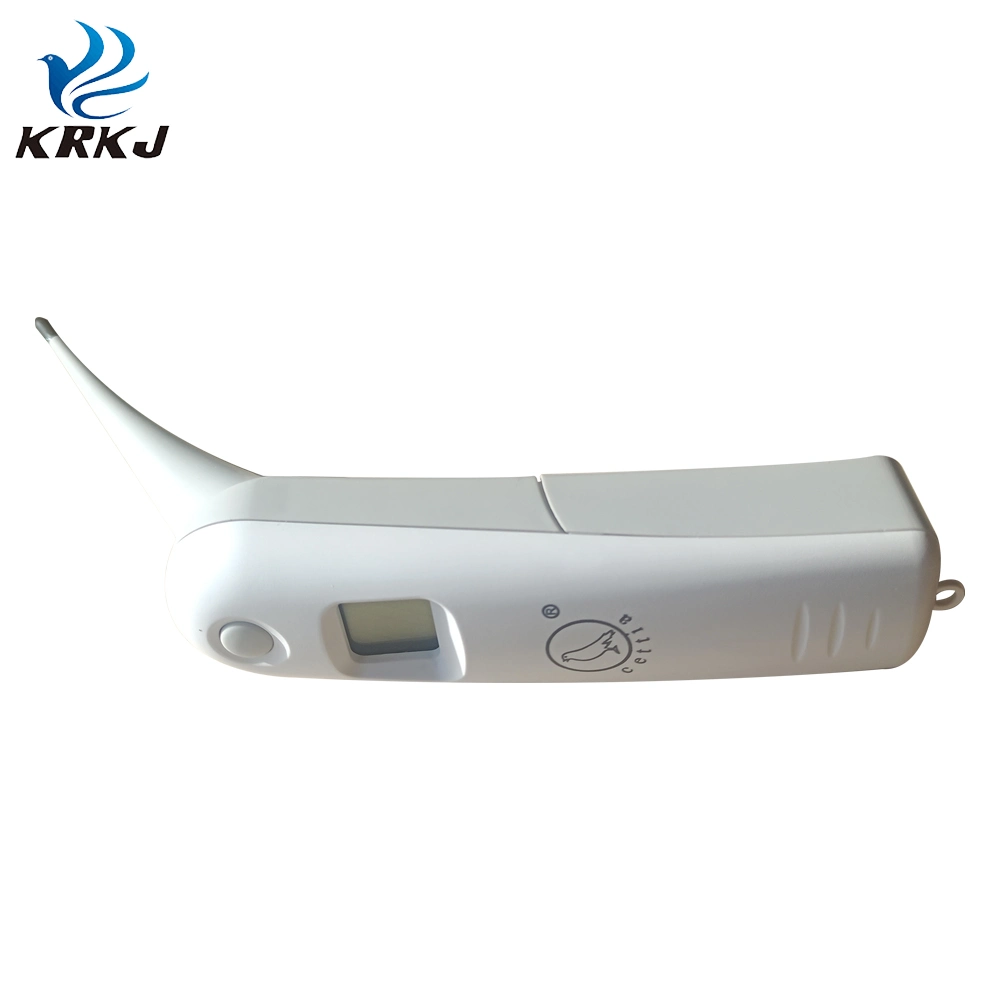 Veterinary Rectal Digital Thermometer with Flexible Tip for Animals