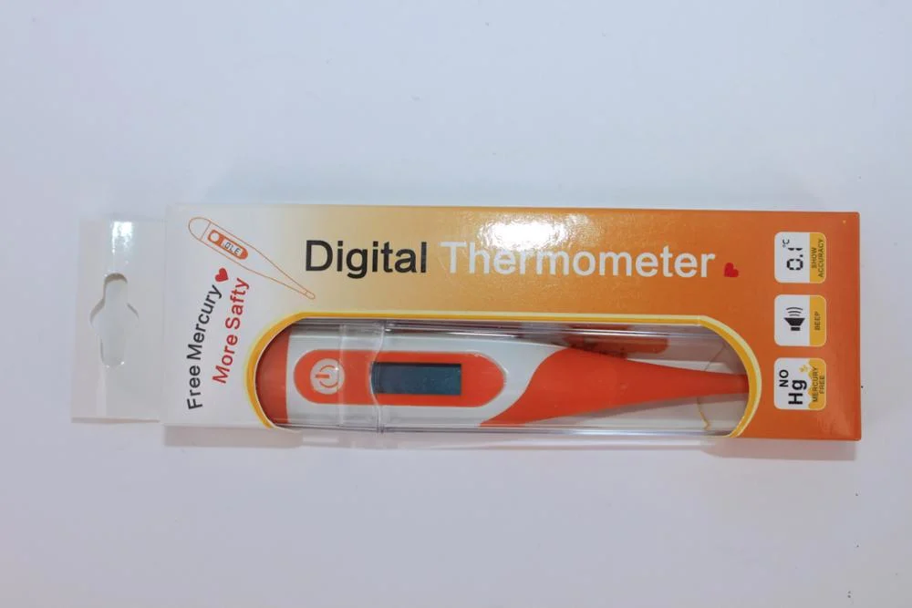 Manufacturer Direct Medical Clinical Electronic Waterproof Baby Flexible Medical Digital Thermometer