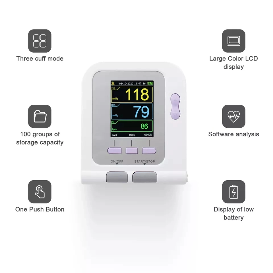 Medical Cheap Price Veterinary Quality Portable Blood Pressure Monitor