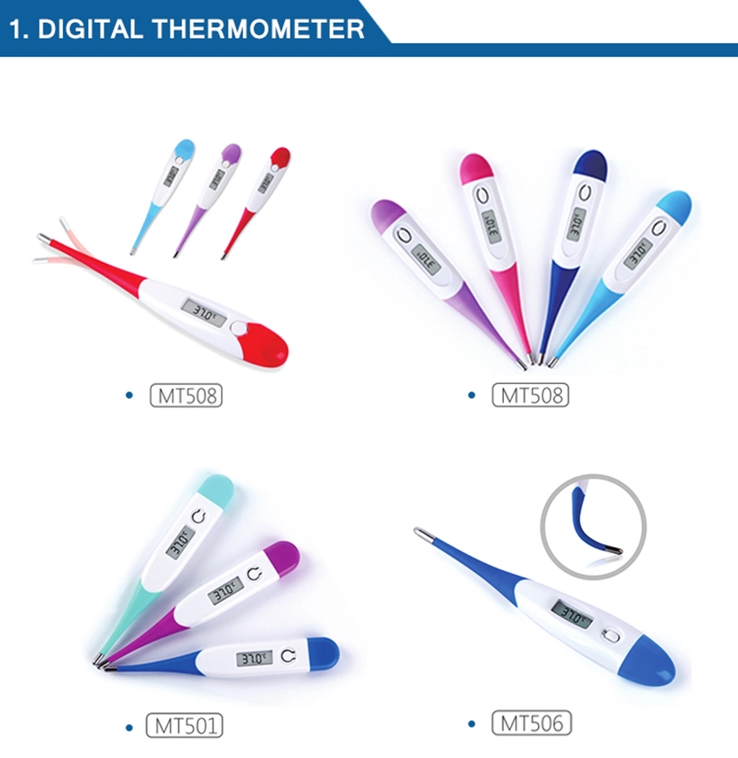 Hot Sale Electronic Digital Thermometer with Waterproof Flexible Instant Reading