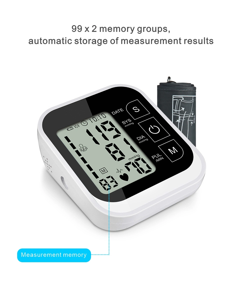 CE FDA Approved Xr-877 Digital Upper Arm Sphygmomanometer Blood Pressure Monitor