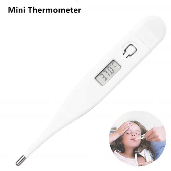 Ce Approved Cheap LCD Digital Electronic Flexible Baby Clinical Thermometer in Stock