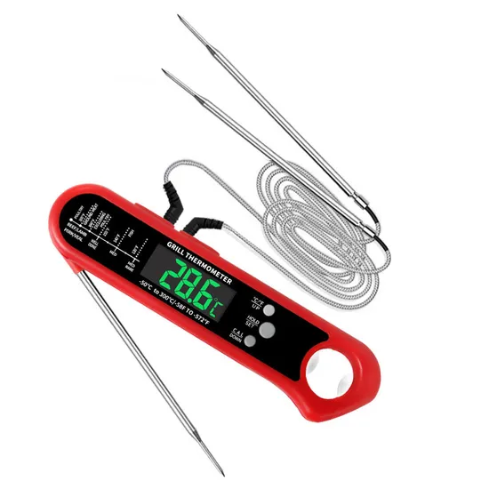 BBQ Meat Thermometers for Cooking with Digital Display and Accuracy 