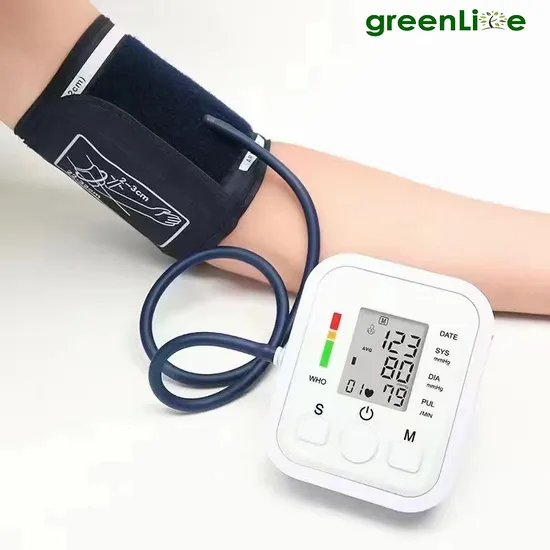LCD/LED Portable Blood Pressure Meter Arm Blood Pressure Monitor