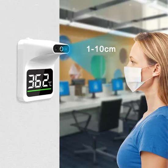 Wall Mounted Thermometer Contactless Thermometer for Adults Forehead 