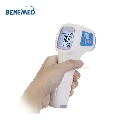 High Accuracy Digital Forehead LCD Non Contact Infrared Baby Thermometer 