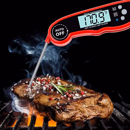 Fast Delivery LED Big Screen High Accuracy Digital Thermometer with 3 Backlight