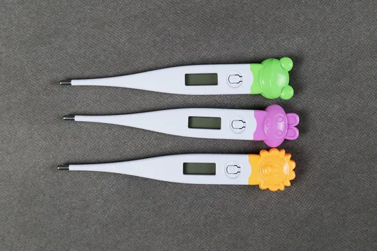 Professional Manufacture Portable Digital Body Thermometer with Flexible Tip 