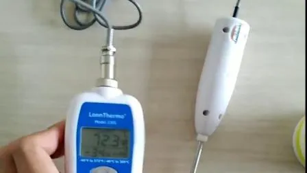 High Temperature Alarm Timer Food Thermometer Digital Kitchen Handheld Thermometer with High Accuracy and IP68 