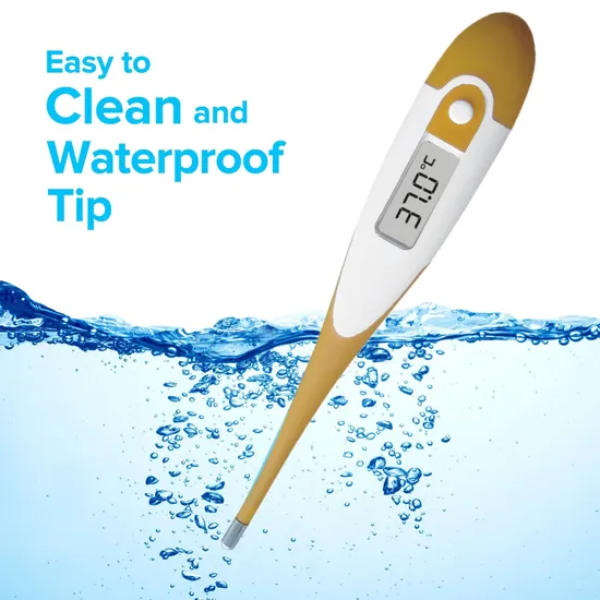 Wholesale Price Clinical Medical Digital Flexible Tip Electronic Oral Thermometer for Fever 