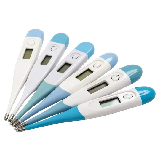 Clinical Digital Thermometer with Flexible Tip Oral Rectal Armpit Thermometers for Baby 