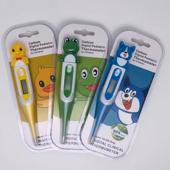 Popular Cheap Price Oral Underarm Armpit Rectal Test Baby Child Kid Adult Fever Clinical Basal Hardtip Rigid Digital Thermometer