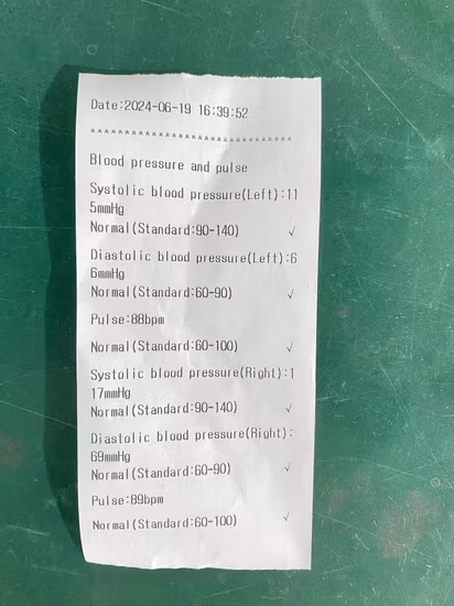 Medical Supply Digital Bp Machine Upper Arm Blood Pressure Monitor with CE/ISO Certificate